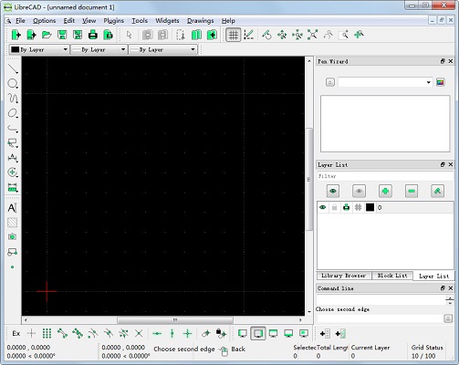 LibreCAD MAC截图