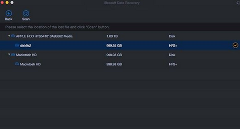 iBeesoft Data Recovery Mac截图