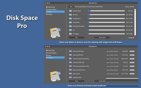 Disk Space for mac截图