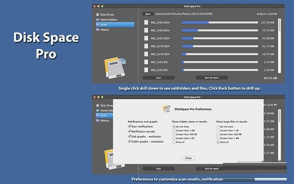 Disk Space for mac截图