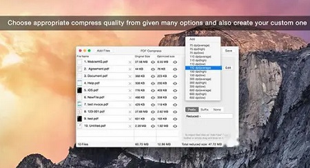 PdfCompress Mac截图