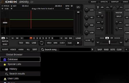 PCDJ DEX Mac截图