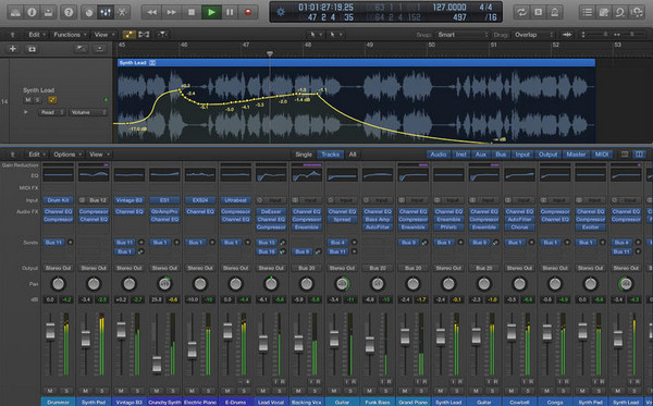 Logic Pro X Mac截图