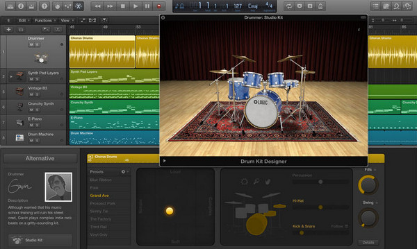 Logic Pro X Mac截图