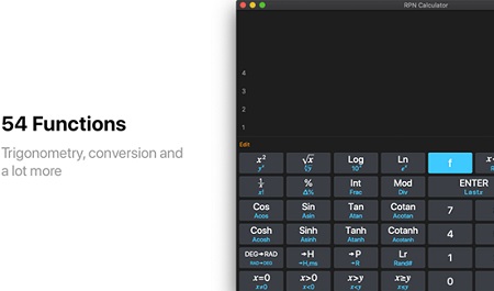 RPN Calculator Mac截图
