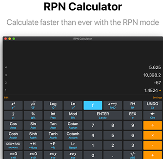 RPN Calculator Mac截图