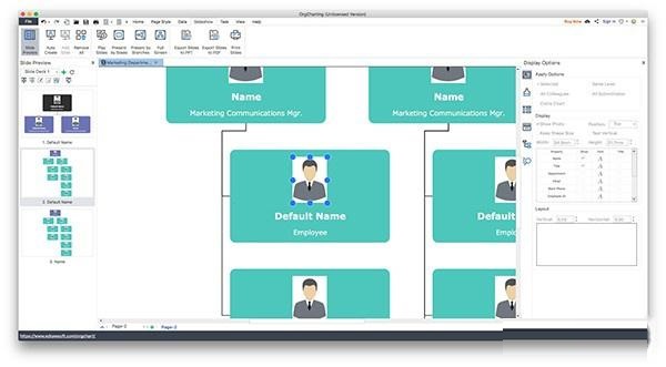 OrgCharting Mac截图