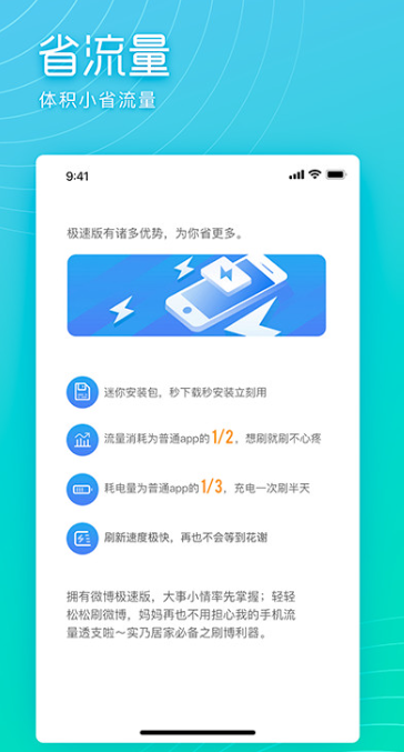 微博极速版app截图