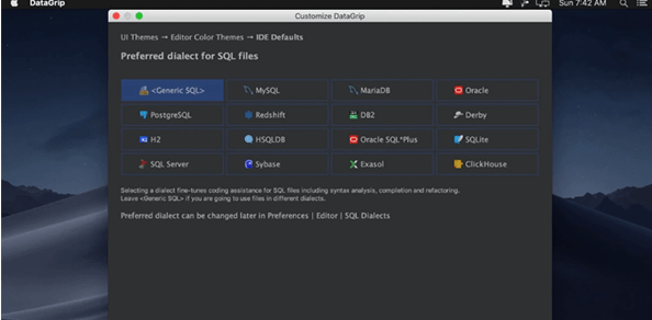 JetBrains DataGrip 2021 Mac截图