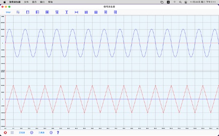 双通道信号发生器Mac截图