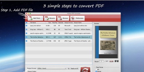 PDF File Converter Mac截图