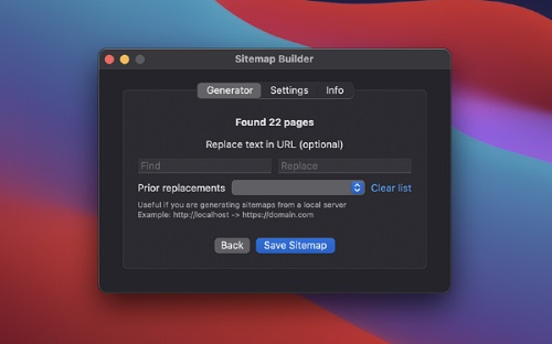 Sitemap Builder Mac截图
