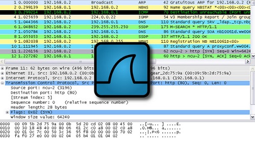 Wireshark Mac截图