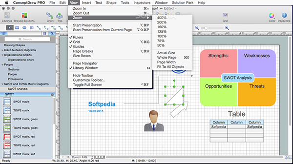 ConceptDraw Pro Mac截图