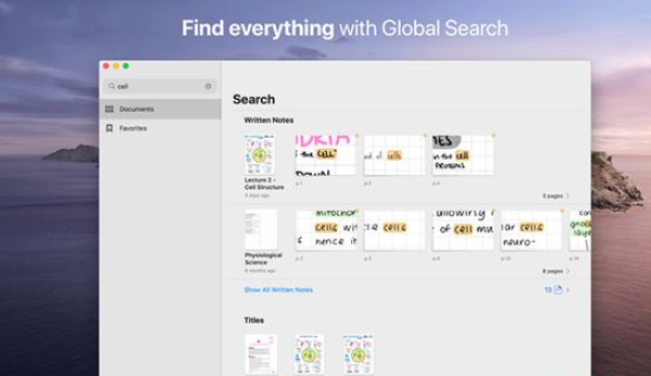 GoodNotes mac截图