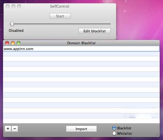 SelfControl Mac截图