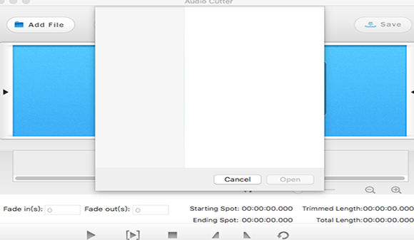 Audio Cutter Mac截图