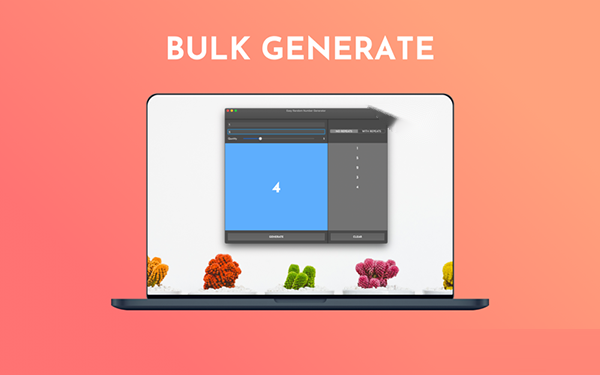 Easy Random Number Generator Mac截图