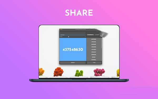Easy Random Number Generator Mac截图