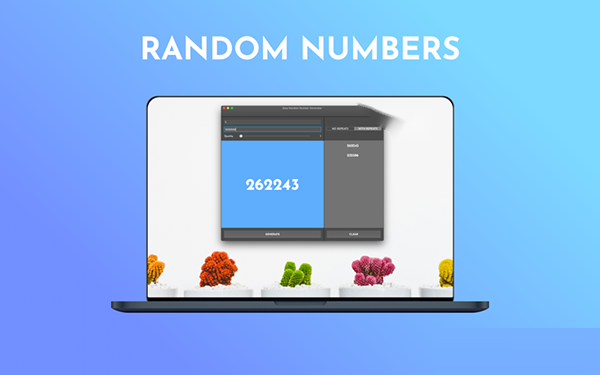 Easy Random Number Generator Mac截图