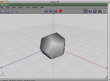 Wings 3D for Mac截图