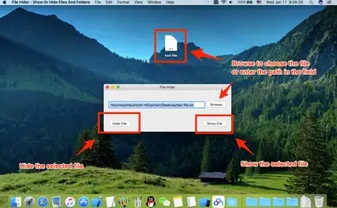 文件隐藏工具Mac截图
