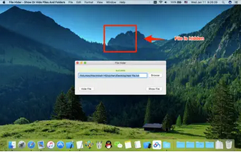 文件隐藏工具Mac截图