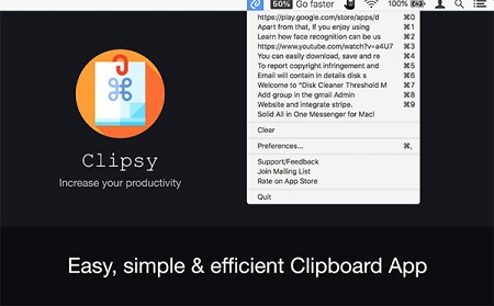 Clipsy Mac截图