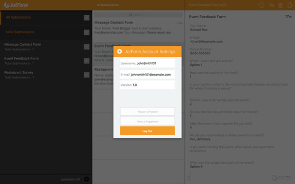 JotForm Mac截图