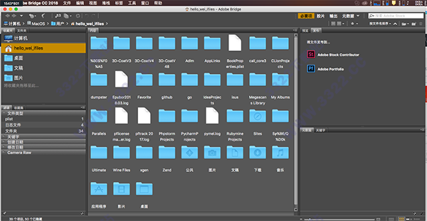 Adobe Bridge CC 2018 for mac截图