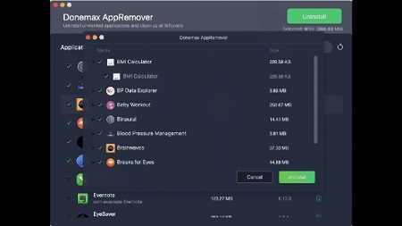 Donemax AppRemover Mac截图