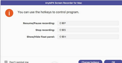 AnyMP4 Screen Recorder Mac截图