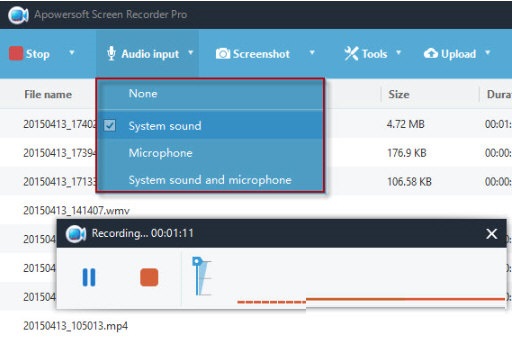 Apowersoft Screen Recorder Mac截图