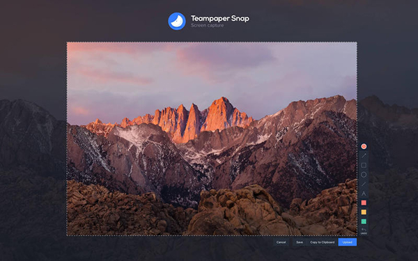 Teampaper Snap Mac截图