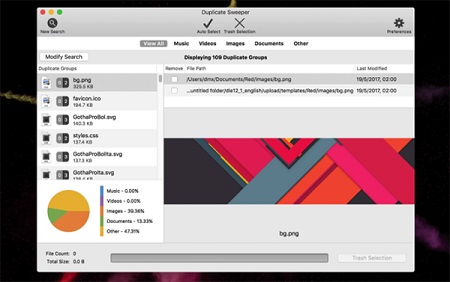 Duplicate Sweeper Mac截图