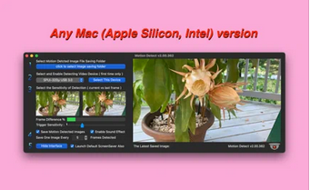 MotionDetect Mac截图