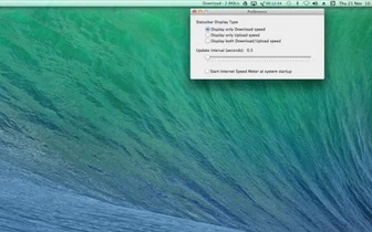 Internet Speed Meter Mac截图