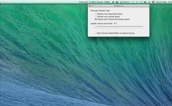 Internet Speed Meter Mac截图