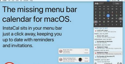 InstaCal Mac截图
