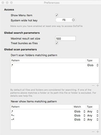 GoToFile Mac截图