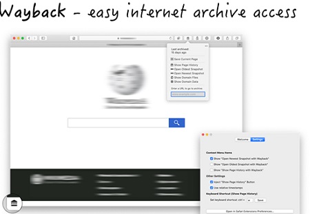 Wayback Machine Mac截图