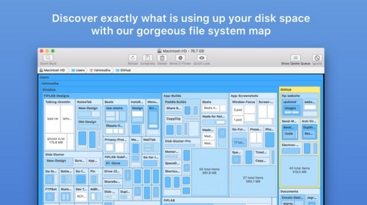 Disk Map Mac截图