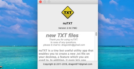 nuTXT Mac截图