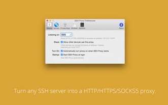 SSH Proxy Mac截图