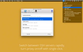 SSH Proxy Mac截图