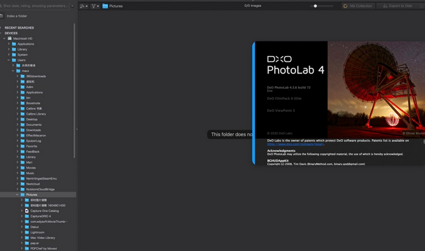 DxO PhotoLab 4 Mac截图