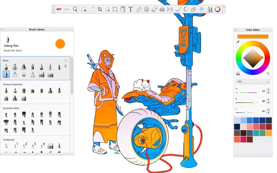 SketchBook Pro for Mac截图