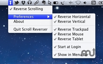 Scroll Reverser Mac截图