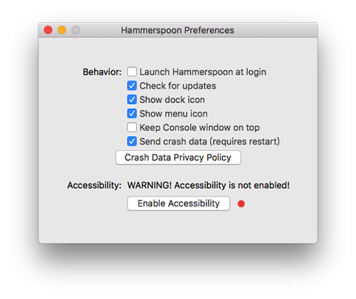 Hammerspoon for MAC截图