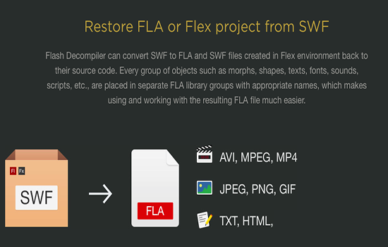 Flash Decompiler Trillix Mac截图